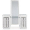 image:imageSignature Design by Ashley Chalanna Queen Upholstered Storage Bed WhiteGlam