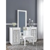 image:imageSignature Design by Ashley Chalanna Queen Upholstered Storage Bed WhiteGlam
