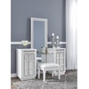 image:imageSignature Design by Ashley Chalanna Queen Upholstered Storage Bed WhiteGlam