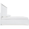 image:imageSignature Design by Ashley Chalanna Queen Upholstered Storage Bed WhiteKing Upholstered Storage Bed