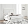 image:imageSignature Design by Ashley Chalanna Queen Upholstered Storage Bed WhiteKing Upholstered Storage Bed