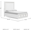 image:imageSignature Design by Ashley Chalanna Queen Upholstered Storage Bed WhiteQueen Upholstered Storage Bed