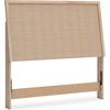 image:imageSignature Design by Ashley Cielden Full Panel Headboard TwoTone Beige