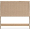 image:imageSignature Design by Ashley Cielden Full Panel Headboard TwoTone Beige