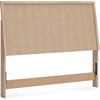 image:imageSignature Design by Ashley Cielden Queen Bed Frame Replicated Cane