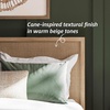 image:imageSignature Design by Ashley Cielden Queen Bed Frame Replicated Cane
