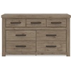 image:imageSignature Design by Ashley Contoura 7Drawer Dresser Light Brown