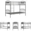 image:imageSignature Design by Ashley Convertible Metal Twin Over Twin Bunk Bed