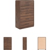 image:imageSignature Design by Ashley Corlay Tall 5 Drawer Dresser Chest Walnut