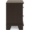 image:imageSignature Design by Ashley Covetown 2 Drawer Nightstand Dark Brown
