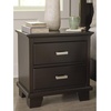 image:imageSignature Design by Ashley Covetown 2 Drawer Nightstand Dark Brown