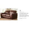 image:imageSignature Design by Ashley Creazzo Oversized Brown Leather Accent ChairLoveseat