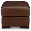 image:imageSignature Design by Ashley Creazzo Oversized Brown Leather Accent ChairOttoman
