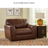 image:imageSignature Design by Ashley Creazzo Oversized Brown Leather Accent ChairOversized Chair