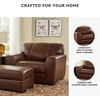 image:imageSignature Design by Ashley Creazzo Oversized Brown Leather Accent ChairOversized Chair