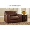 image:imageSignature Design by Ashley Creazzo Oversized Brown Leather Accent ChairOversized Chair