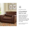image:imageSignature Design by Ashley Creazzo Oversized Brown Leather Accent ChairOversized Chair