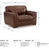 image:imageSignature Design by Ashley Creazzo Oversized Brown Leather Accent ChairOversized Chair