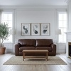 image:imageSignature Design by Ashley Creazzo Oversized Brown Leather Accent ChairSofa