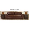 image:imageSignature Design by Ashley Creazzo Oversized Brown Leather Accent ChairSofa