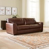 image:imageSignature Design by Ashley Creazzo Oversized Brown Leather Accent ChairSofa