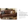 image:imageSignature Design by Ashley Creazzo Oversized Brown Leather Accent ChairSofa