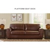 image:imageSignature Design by Ashley Creazzo Oversized Brown Leather Accent ChairSofa
