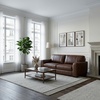 image:imageSignature Design by Ashley Creazzo Oversized Brown Leather Accent ChairSofa