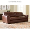image:imageSignature Design by Ashley Creazzo Oversized Brown Leather Accent ChairSofa