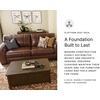 image:imageSignature Design by Ashley Creazzo Oversized Brown Leather Accent ChairSofa