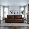 image:imageSignature Design by Ashley Creazzo Oversized Brown Leather Accent ChairSofa