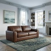 image:imageSignature Design by Ashley Creazzo Oversized Brown Leather Accent ChairSofa
