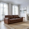 image:imageSignature Design by Ashley Creazzo Oversized Brown Leather Accent ChairSofa