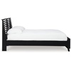 image:imageSignature Design by Ashley Danziar Platform King Bed No Box Spring Needed Engineered Wood and Decorative Laminate Modern Bedroom Upgrade Matte Black King