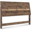 image:imageSignature Design by Ashley Darcalli MidCentury Modern Panel Headboard Queen BrownKing