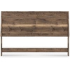 image:imageSignature Design by Ashley Darcalli MidCentury Modern Panel Headboard Queen BrownKing