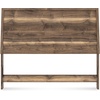 image:imageSignature Design by Ashley Darcalli MidCentury Modern Panel Headboard Queen BrownQueen