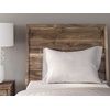 image:imageSignature Design by Ashley Darcalli MidCentury Modern Panel Headboard Queen BrownTwin