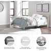 image:imageSignature Design by Ashley Deanlow Full Bookcase Storage Bed HoneyLight Beige