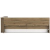 image:imageSignature Design by Ashley Deanlow Full Bookcase Storage Bed HoneyMedium Brown