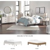 image:imageSignature Design by Ashley Deanlow Full Platform Bed Frame No Box Spring Required Engineered Wood and Laminate MidCentury Modern Furniture for Bedrooms Honey BrownLight Beige