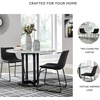 image:imageSignature Design by Ashley Dining Chairs Set of 2 Mid Century Gold ToastBlack