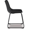image:imageSignature Design by Ashley Dining Chairs Set of 2 Mid Century Gold ToastBlack