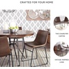 image:imageSignature Design by Ashley Dining Chairs Set of 2 Mid Century Gold ToastBrown