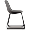 image:imageSignature Design by Ashley Dining Chairs Set of 2 Mid Century Gold ToastGrey