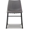image:imageSignature Design by Ashley Dining Chairs Set of 2 Mid Century Gold ToastGrey