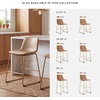 image:imageSignature Design by Ashley Dining Chairs Set of 2 Mid Century Gold ToastToast