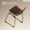 image:imageSignature Design by Ashley Dining Chairs Set of 2 Mid Century Gold ToastToast