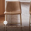 image:imageSignature Design by Ashley Dining Chairs Set of 2 Mid Century Gold ToastToast