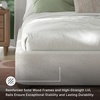image:imageSignature Design by Ashley Dolante Upholstered King Size Bed Frame BeigeBeige